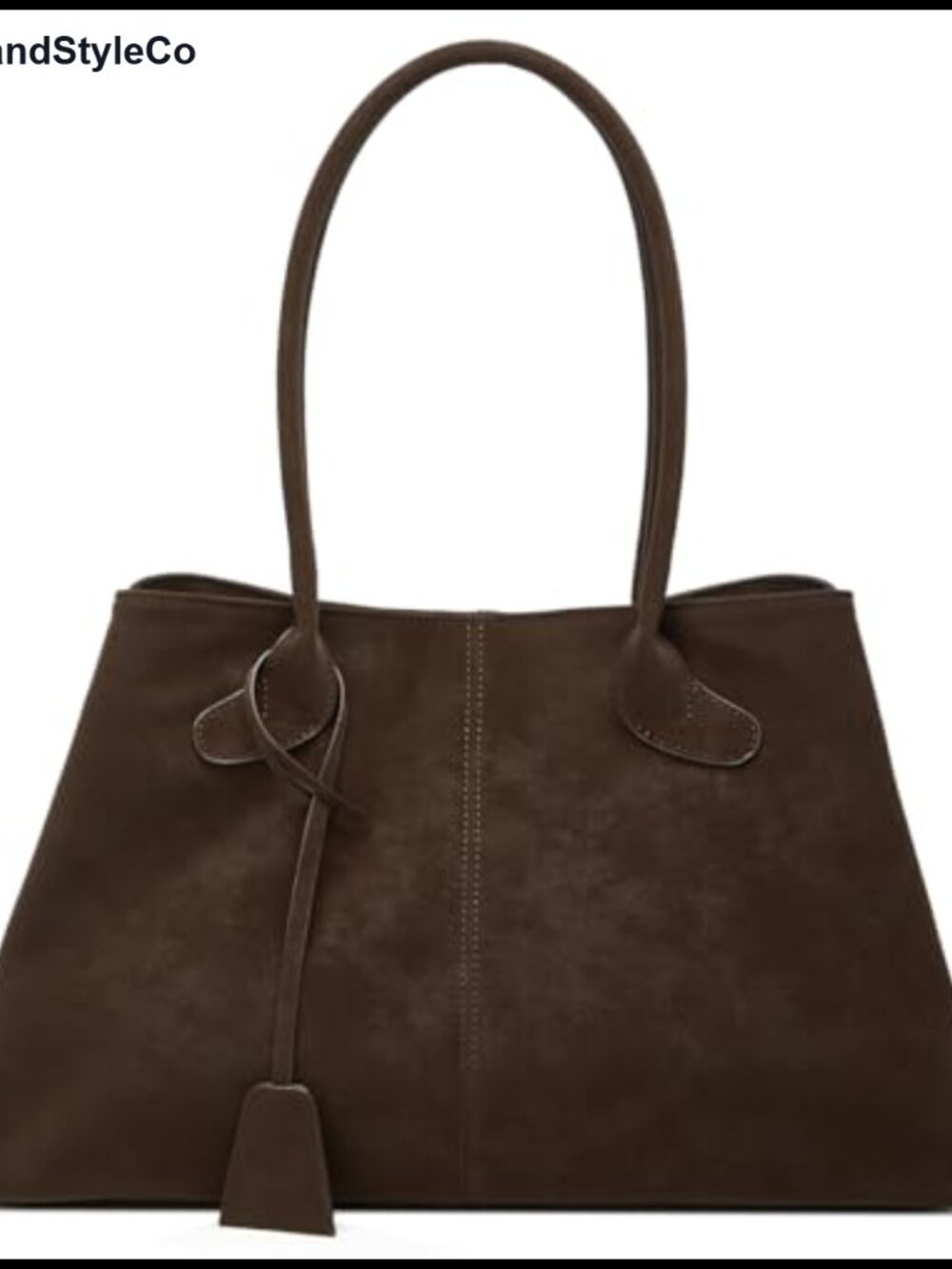 Vegan Leather Large Travel Tote Shoulder Bag Top Handle Satchel